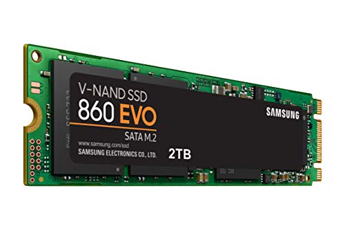 Product Cover Samsung 860 EVO SSD 2TB - M.2 SATA Internal Solid State Drive with V-NAND Technology (MZ-N6E2T0BW)