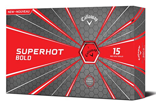 Product Cover Callaway Superhot '18 Golf Ball (15 Ball Pack, Bold Red)