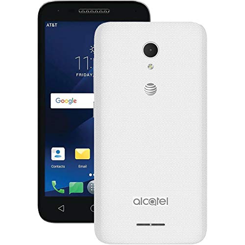 Product Cover Alcatel - CAMEOX 4G LTE with 16GB Memory Cell Phone - Arctic White (AT&T)