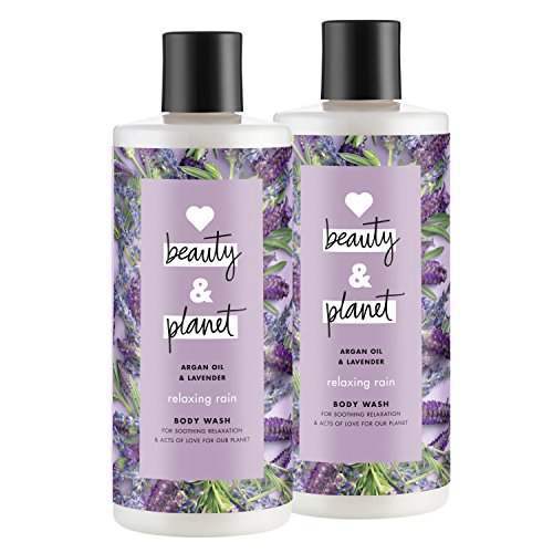 Product Cover Love Beauty And Planet Relaxing Rain Body Wash Argan Oil & Lavender 16 oz, 2 count