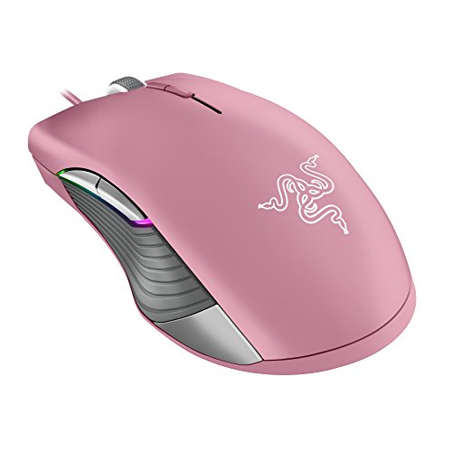 Product Cover Razer Lancehead TE Ambidextrous Gaming Mouse: 16,000 DPI Optical Sensor - Chroma RGB Lighting - 8 Programmable Buttons - Mechanical Switches - Quartz Pink