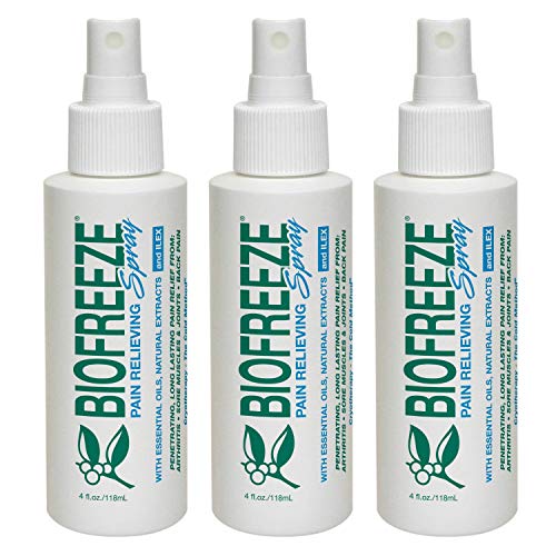 Product Cover Biofreeze Professional 360 Degree Spray, 4 fl. oz., 3 Pack