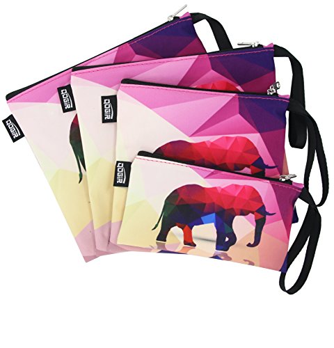Product Cover QOGiR Reusable Snack Bags and Sandwich Bags with Handle (Elephant)
