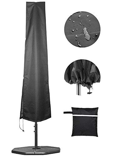 Product Cover Umbrella Covers,Patio Waterproof Market Parasol Covers with Zipper for 7ft to 11ft Outdoor Umbrellas Large
