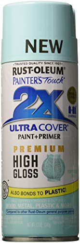 Product Cover Rust-Oleum 331178 Painter's Touch 2X Spray Paint, Turquoise Sky