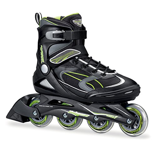 Product Cover Bladerunner by Rollerblade Advantage Pro XT Men's Adult Fitness Inline Skate, Black and Green, Inline Skates