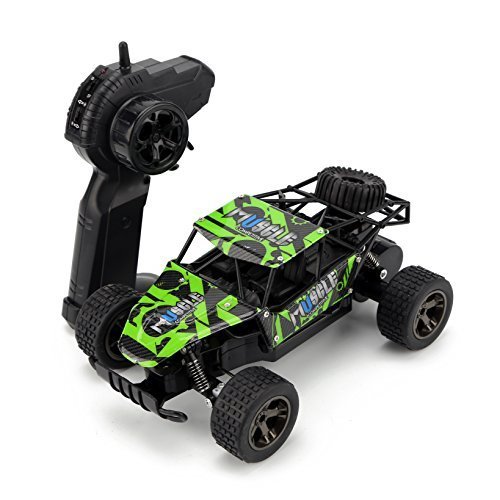 Product Cover Rabing Remote Control Cars, 1/18 Scale Electric Racing Car 2.4Ghz High Speed Off-Road Vehicle Crawler Truck