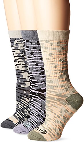 Product Cover Merrell Women's 3 Pack Cushioned Performance Hiker Socks (Low Cut/Quarter/Crew)