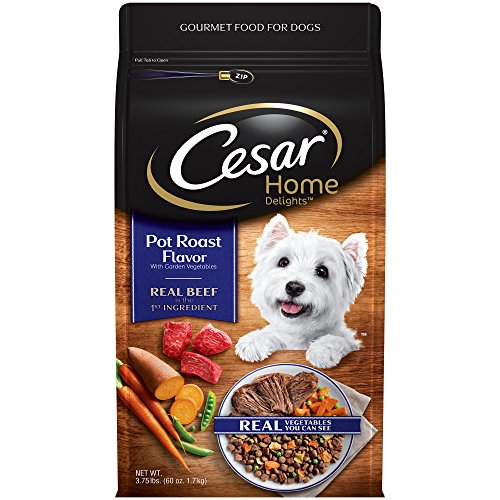 Product Cover Cesar Home Delights Dry Dog Food Pot Roast Flavor With Garden Vegetables, 3.75 Lb. Bag