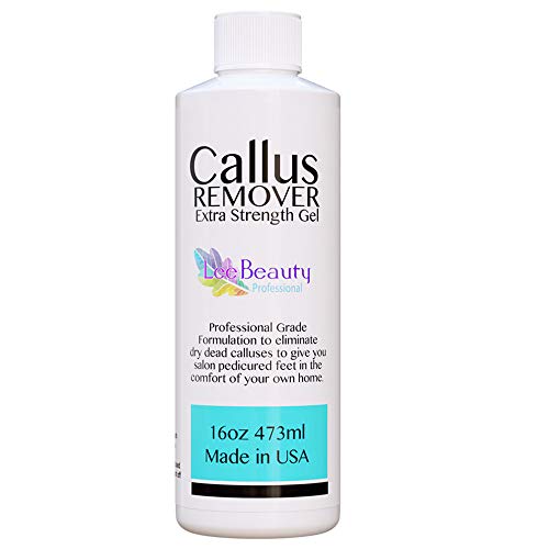 Product Cover GIANT 16oz Callus Remover Gel for Calloused feet. Foot treatment for at home use. Get rid of Cracked, dry, dead skin within minutes with our callus remover gel for feet Enjoy baby soft feet again!