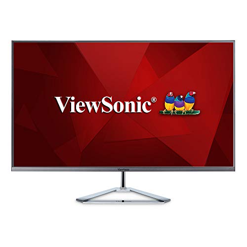 Product Cover ViewSonic VX3276-2K-MHD 32 Inch Frameless Widescreen IPS 1440p Monitor with HDMI DisplayPort and Mini DisplayPort