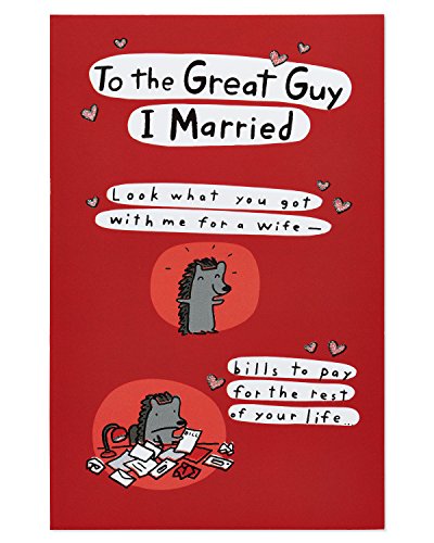 Product Cover American Greetings Birthday Card for Husband (Crazy Life, Pop Up)