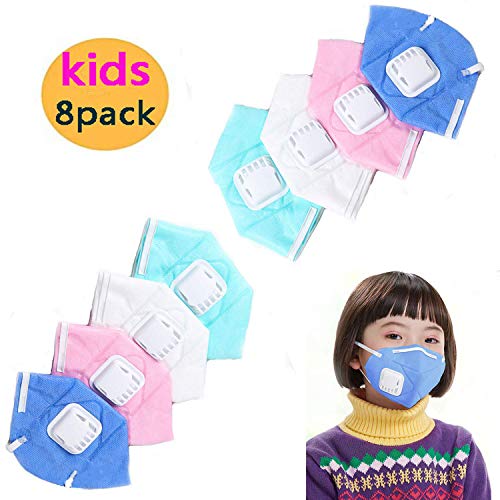 Product Cover Cute Kids Adult Anti Pollution Mask Unisex Outdoor Protection N95 Non-woven Fabric Dust Mouth Mask 4 Layer Valve Filter