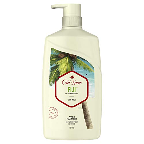 Product Cover Old Spice Fresher Fiji Scent Body Wash for Men, 30 Fluid Ounce
