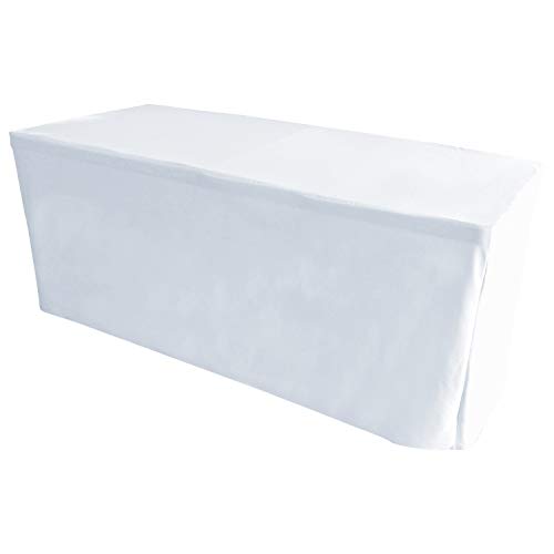 Product Cover ABCCANOPY Fitted Tablecloth -for 30 by 72 inches -Rectangular Table Cover 6ft