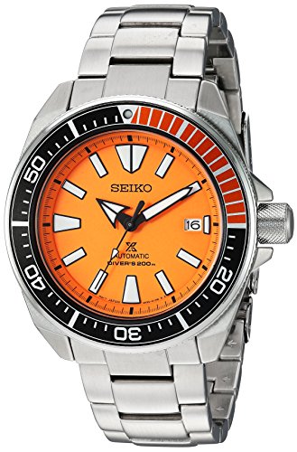 Product Cover Seiko Men's SRPC07 Prospex Analog Display Automatic Self Wind Silver Watch