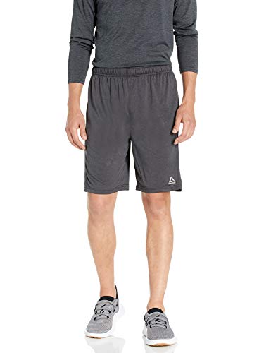 Product Cover Reebok Men's Drawstring Shorts - Athletic Running & Workout Short w/Pockets
