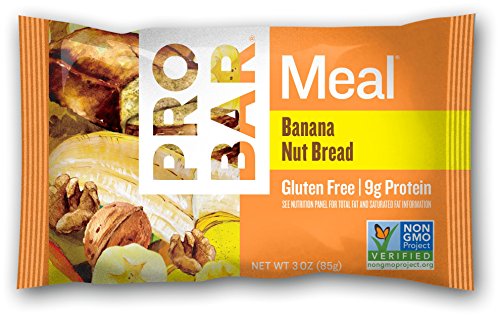 Product Cover PROBAR - Meal Bar, Banana Nut Bread, Non-GMO, Gluten-Free, Certified Organic, Healthy, Plant-Based Whole Food Ingredients, Natural Energy (12 Count) Packaging May Vary