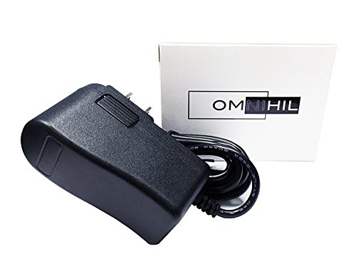 Product Cover [UL Listed] 8 Foot Long Omnihil AC/DC Power Adapter Compatible with Yamaha PSR-F51 61-Key Portable Keyboard Power Supply