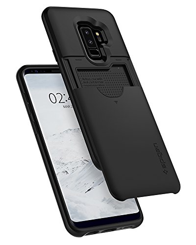 Product Cover Spigen Slim Armor CS Designed for Samsung Galaxy S9 Plus Case (2018) - Black