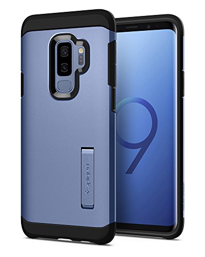 Product Cover Spigen Tough Armor Case for Samsung Galaxy S9+ / Galaxy S9 Plus - Coral Blue 593CS22937
