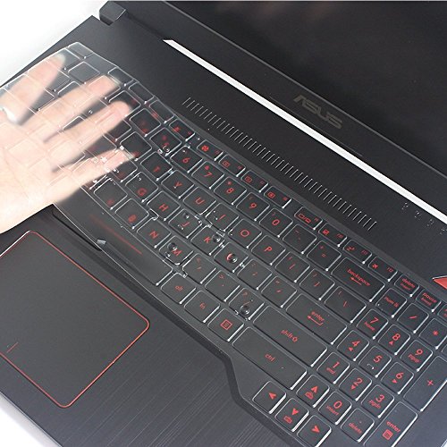 Product Cover LEZE - Ultra Thin Soft Keyboard Skin Cover for ASUS FX503VD FX504 FX505 FX705,ROG Strix GL503 GL504 GL703 GL704GM GL704GV GL704GW Gaming Laptop - TPU