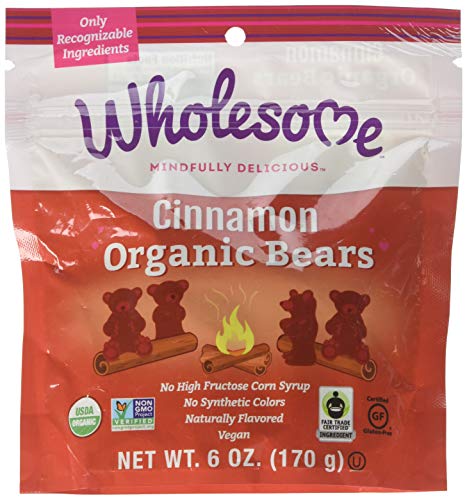 Product Cover Wholesome! Organic Cinnamon Bears Gluten Free Vegan Candy