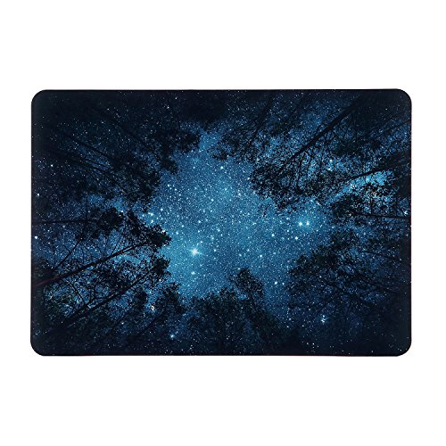 Product Cover iDonzon Forest Starry MacBook Air 13 inch Case (2010-2017 Release), Soft-Touch Matte Plastic Hard Protective Case Cover Only Compatible MacBook Air 13.3 inch (Model: A1369 & A1466)