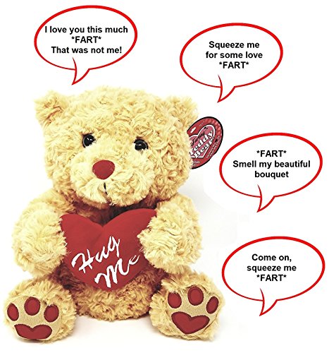 Product Cover Farting Teddy Bear - Hug It's Heart to Hear It Fart | Soft Plush 11
