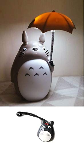 Product Cover Totoro Umbrella LED Night Light Kid's Character Lamp USB Charge (White) / Totoro Hair Bad Gifts