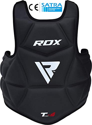 Product Cover RDX Boxing Chest Guard MMA Martial Arts Rib Shield Armour Taekwondo Body Protector Training