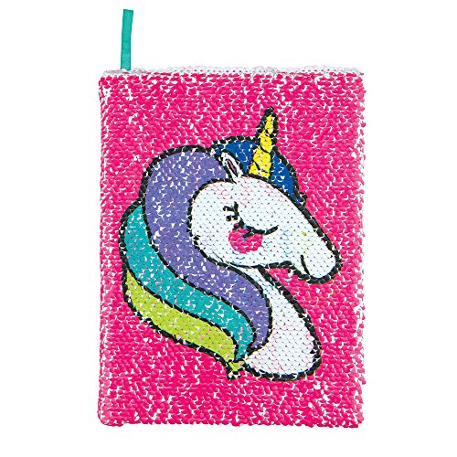 Product Cover Style.Lab by Fashion Angels Magic Sequin Journal Unicorn / Make Magic Happen (76974) Reversible Sequin, 80 Page Lined Journal