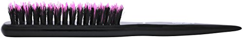 Product Cover Spornette Little Wonder Boar & Tourmaline Nylon Bristle Teasing Brush (#111 PINK) with Tail Handle for Back Brushing, Back Combing, Creating Volume, Teasing, Slicking Hair Back Into A Bun or Ponytail