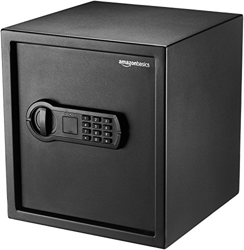 Product Cover AmazonBasics Home Keypad Safe - 1.2 Cubic Feet, 13 x 13 x 14.2 Inches, Black