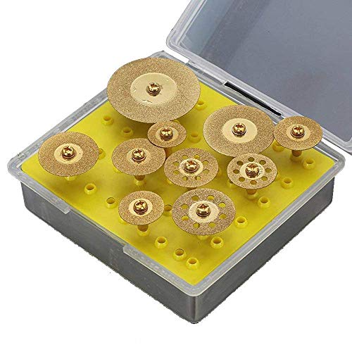 Product Cover Lukcase Diamond Cutting Wheel, 10PCS 1/8