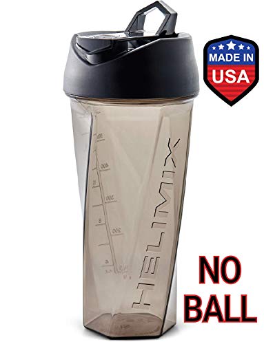 Product Cover Helimix Vortex Blender Shaker Bottle 28oz | No Blending Ball or Whisk Needed | Best Portable Pre Workout Whey Protein Drink Shaker Cup | Mixes Cocktails, Smoothies and Shakes | Dishwasher Safe