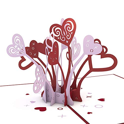 Product Cover Lovepop Love Explosion Pop Up Card, 3D Card, Love Card, Valentine's Day Card, Romance Card, Heart Card