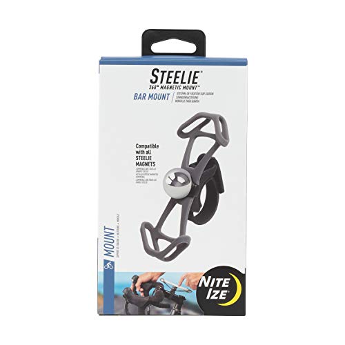 Product Cover Nite Ize Original Steelie Bar Mount - Magnetic Smartphone Mount for Handlebars, Ideal for Bikes, Motorcycles, Strollers