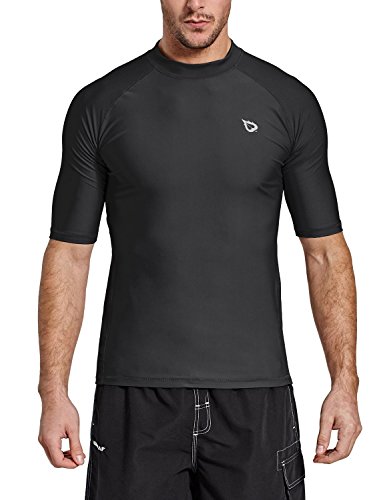 Product Cover BALEAF Men's Short Sleeve Rashguard Swim Shirt UV Sun Protection UPF 50+