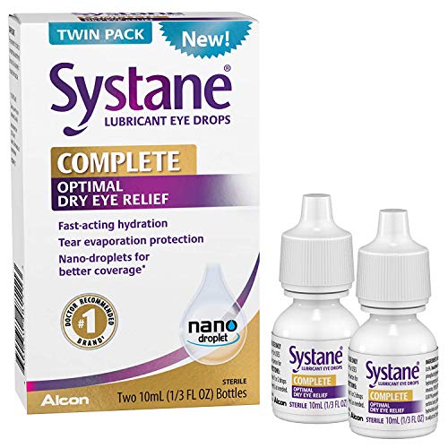 Product Cover Systane Complete Lubricant Eye Drops, 2x10mL TWIN