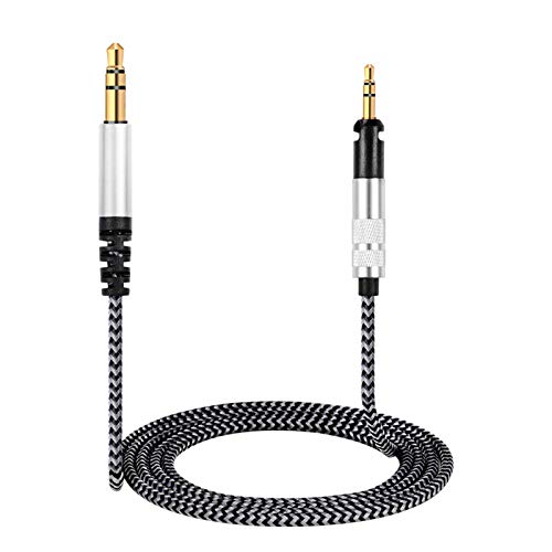 Product Cover Tiandirenhe Replacement Cable for Sennheiser HD598 HD558 HD518 HD 598 Headphone Earphone Headset 3.5mm to 2.5mm Stereo Bass 1.8m Audio Cables (Hd598)