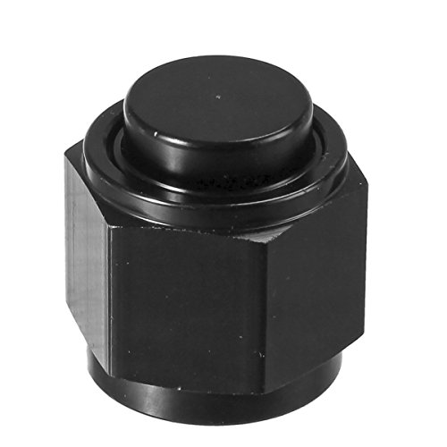 Product Cover Vincos 10AN an 10 Male Flare Cap Plug Nut Aluminum Block Off Fitting Adapter Anodized Black