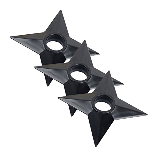 Product Cover OIVA Set of 3 Pcs Ninja Weapons Naruto Shuriken Throwing Plastic Toy