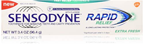 Product Cover Sensodyne Rapid Relief Sensitivity Toothpaste for Sensitive Teeth