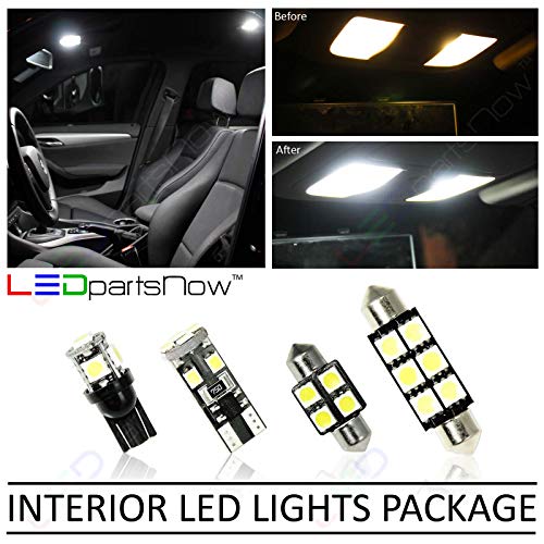 Product Cover LEDpartsNow Interior LED Lights Replacement for 2019 Subaru Ascent Accessories Package Kit (19 Bulbs), WHITE +Reverse Lights