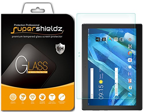 Product Cover Supershieldz for Lenovo (Tab 4 10 Plus) 10.1 inch Tempered Glass Screen Protector, Anti Scratch, Bubble Free
