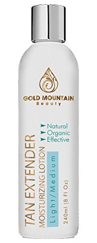 Product Cover Self Tanner Tanning Lotion - Organic and Natural Ingredients. Extend Sunless Tan while Moisturizing Skin. Buildable Golden Bronzer for a desired Light, Medium, or Dark Natural Looking Streak Free Tan,Package may vary