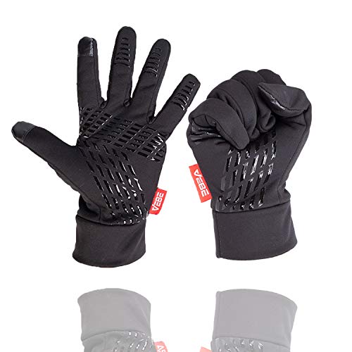 Product Cover VEBE Lightweight Winter Gloves Touch Screen Cold Weather Running Gloves Waterproof & Windproof Driving Biking Cycling Gloves for Men & Women