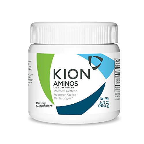 Product Cover Kion Aminos Essential Amino Acids Powder Supplement | The Building Blocks for Muscle Recovery, Reduced Cravings, Better Cognition, Immunity, and More | 30 Servings