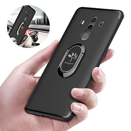 Product Cover EINFAGOOD Case for Huawei Mate 10 Pro with Metal Ring, Cover for Huawei Mate 10 Pro, Soft TPU Cover Protection Camera, Shockproof, Waterproof, Anti-Sweat, Anti-Fingerprint